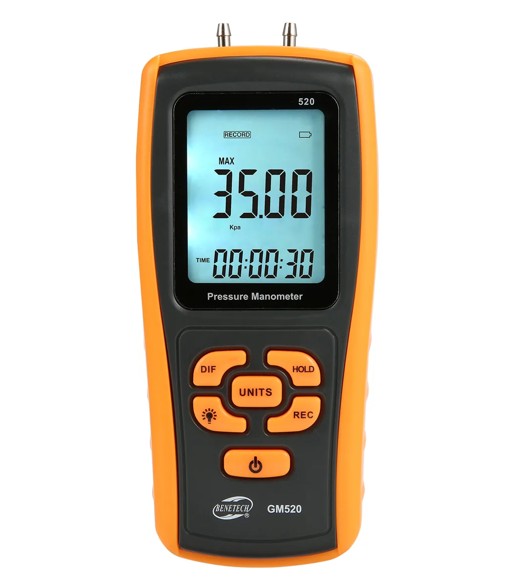 Цифровой манометр BENETECH GM520