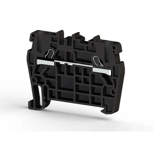 Клеммник пружинный быстрозажимной Push in, 2,5 мм.кв. чёрный KLEMSAN PYK2,5 307105