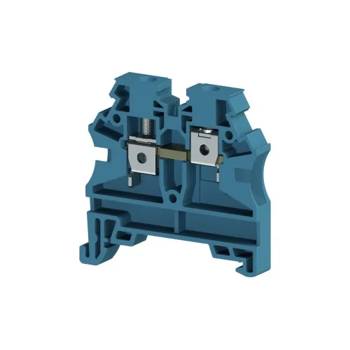 Винтовой клеммник на DIN-рейку 4 мм.кв. синий KLEMSAN AVK4 RD RP 304211RP