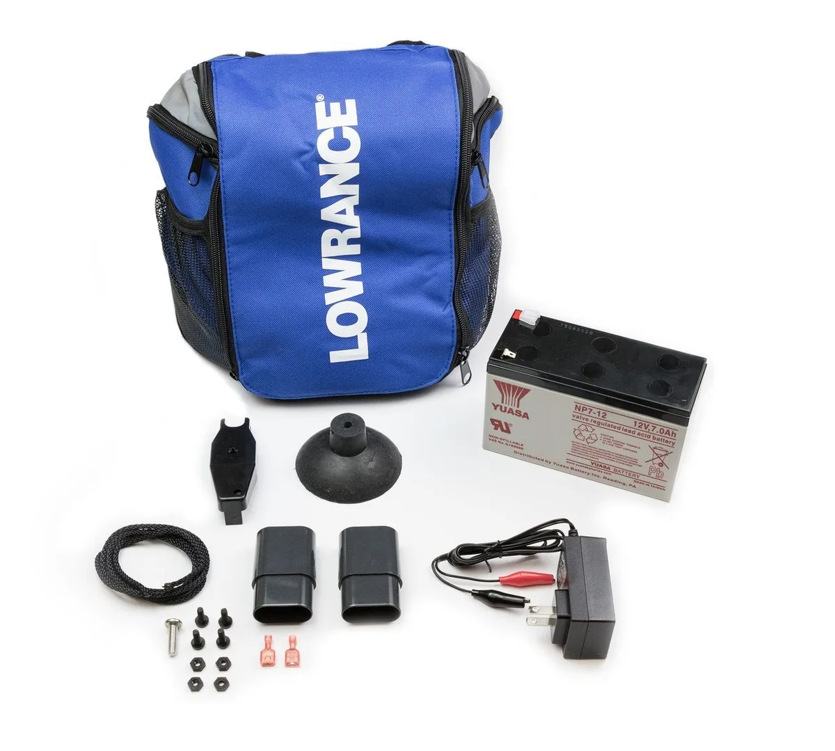 Сумка Lowrance с набором для зимней рыбалки