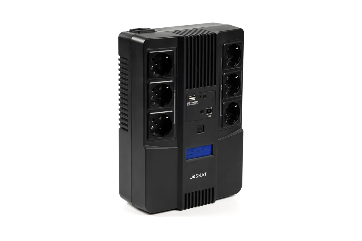 Источник бесперебойного питания Бастион SKAT-UPS 800-AID-IN-1x9