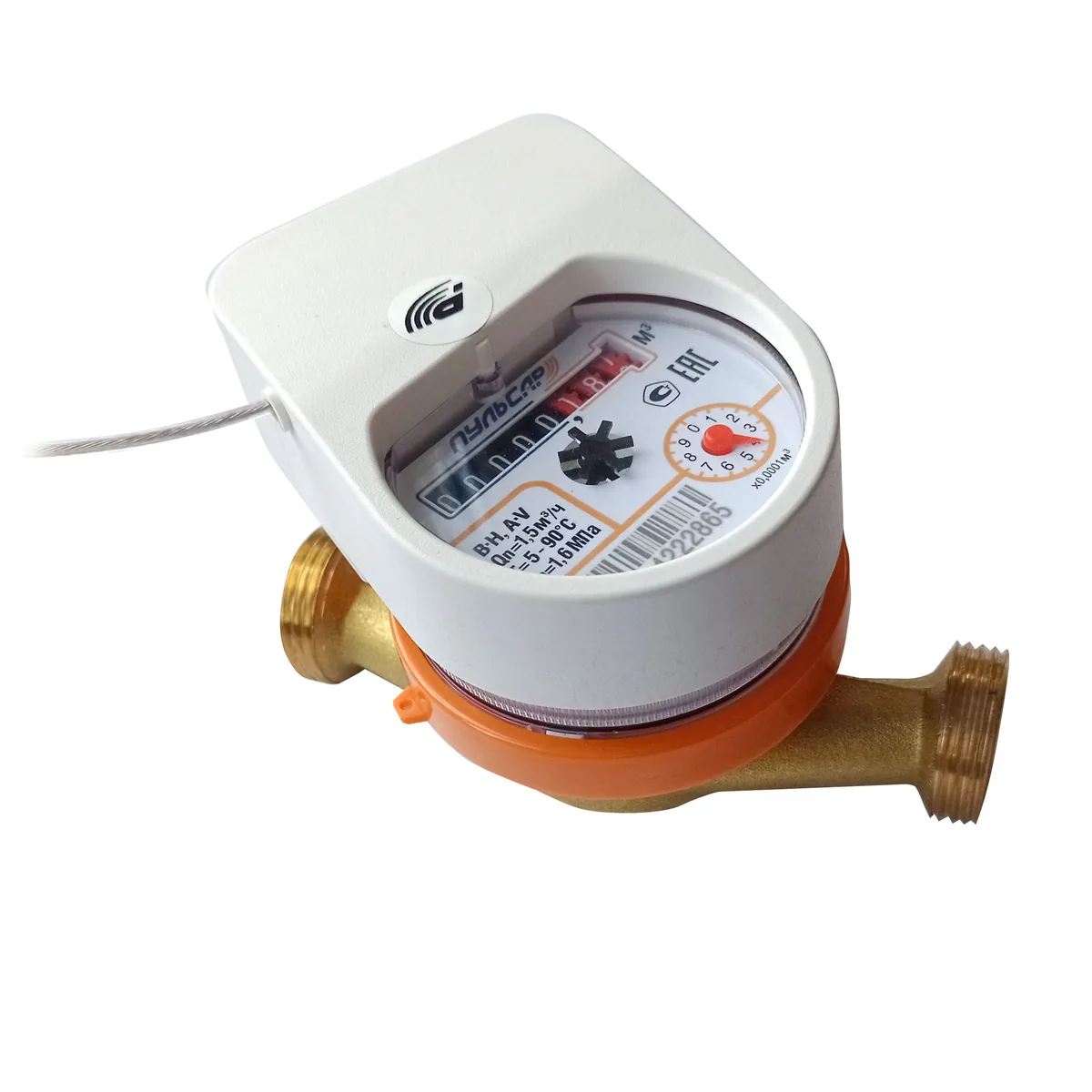 Счетчик Пульсар Лайт Ду15 LoRa Qn=1.5 м3/ч L=110 мм