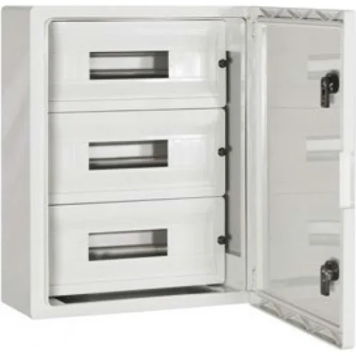 Пластиковый корпус шкаф непрозрачной дверцей - АБС пластик IP65 Halogen Free KLEMSAN KPO 2128 690060