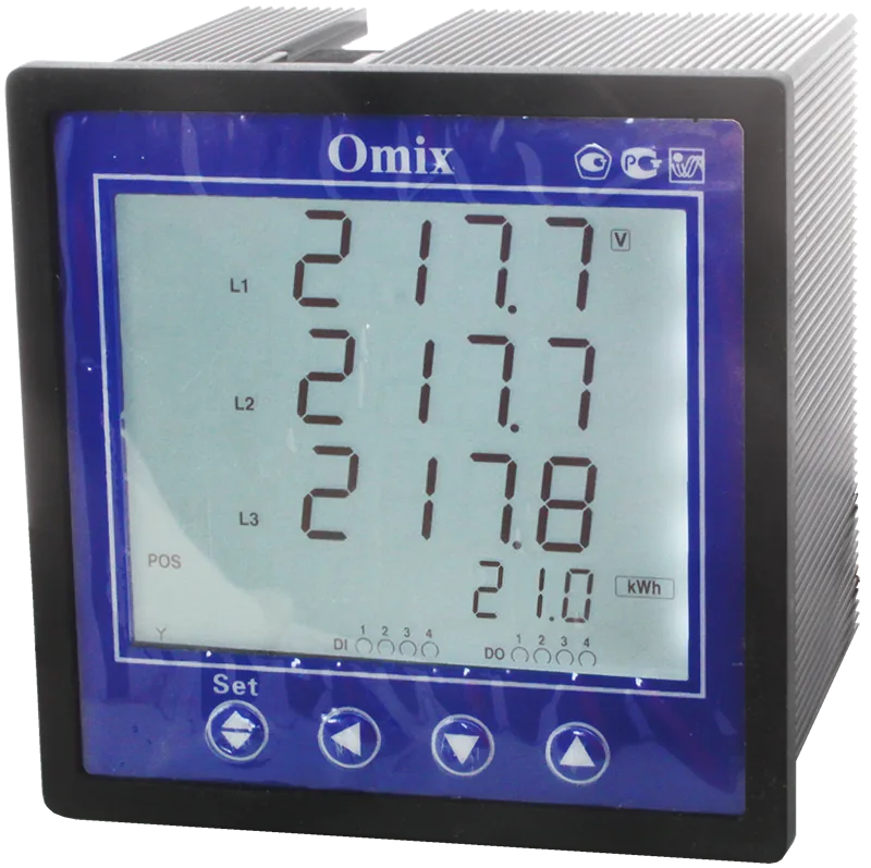 Мультиметр трехфазный щитовой Omix P99-MY-3-4K-RS485