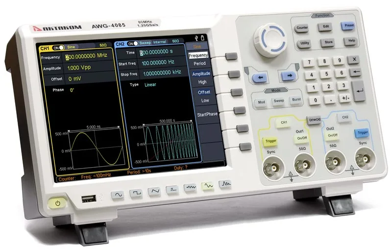 Генератор сигналов специальной формы АКТАКОМ AWG-4085
