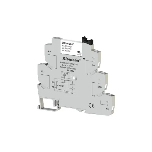 Интерфейсное реле KLEMSAN KPR-SCE-115VDC-1C 6A 270844