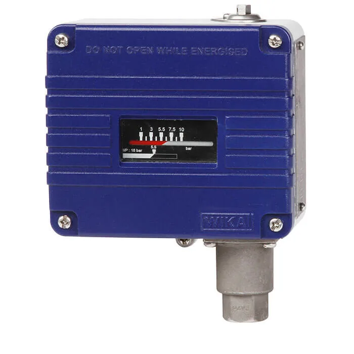 Реле WIKA PSM-700 фиксированный +DPDT 0.2…1.6 бар