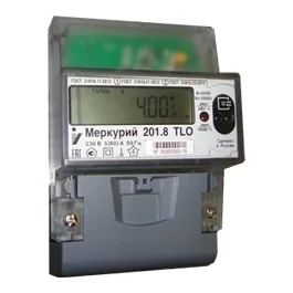 Счетчик электроэнергии Меркурий 201.8TLO
