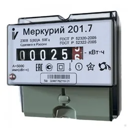 Счетчик электроэнергии Меркурий 201.7