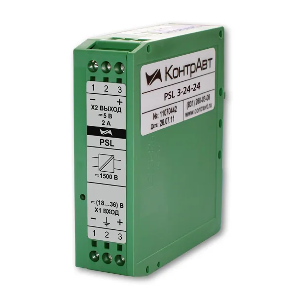 Блок питания КонтрАвт PSL-10-24-24