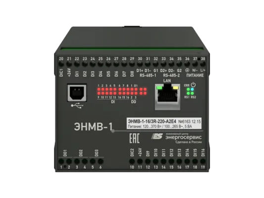 Модуль ИЦ Энергосервис ЭНМВ-1-16(24)/3R-220-А2Е4
