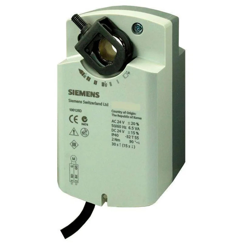 Привод воздушной заслонки Siemens GQD121.1A