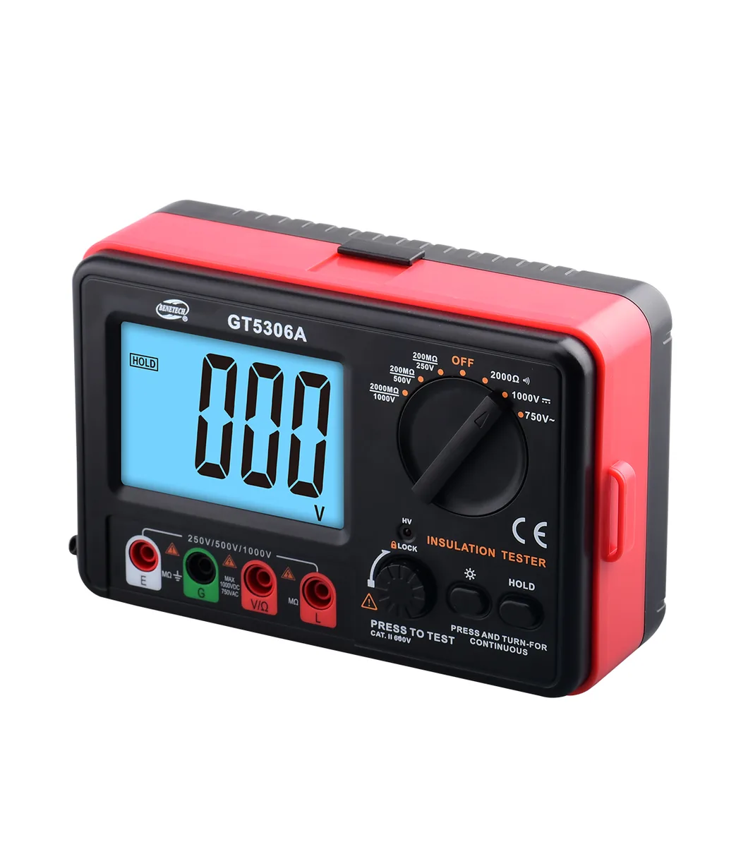 Тестер изоляции / непрерывности BENETECH GT5306A