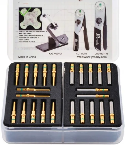 Золотые сплошные контакты JReady ST6151