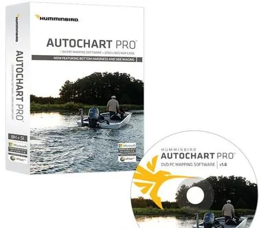 Программа создания карт Humminbird AutoChart PRO
