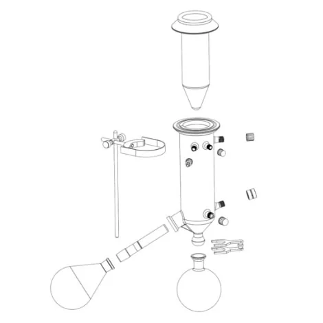 Комплект стекла Heidolph G5