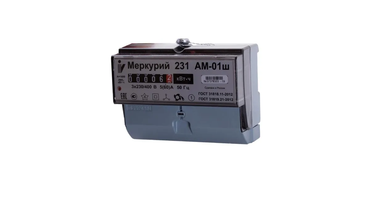 Счетчик Меркурий 231AMш