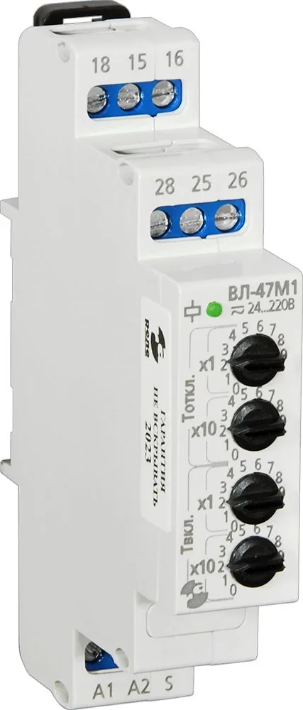 Реле времени Реле и Автоматика ВЛ-47М1