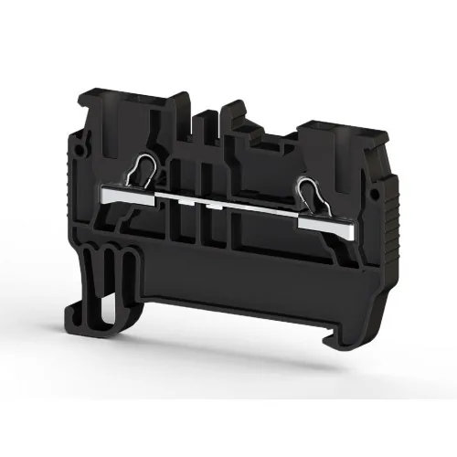 Клеммник пружинный быстрозажимной Push in, 1,5 мм.кв. чёрный KLEMSAN PYK 1,5M 307015