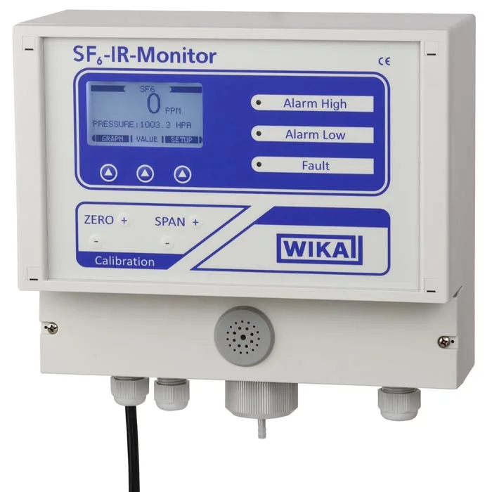 Монитор определения концентрации элегаза SF6 WIKA GA35