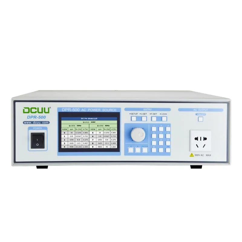 Прецизионный источник питания Dcuu DPR-500-PST