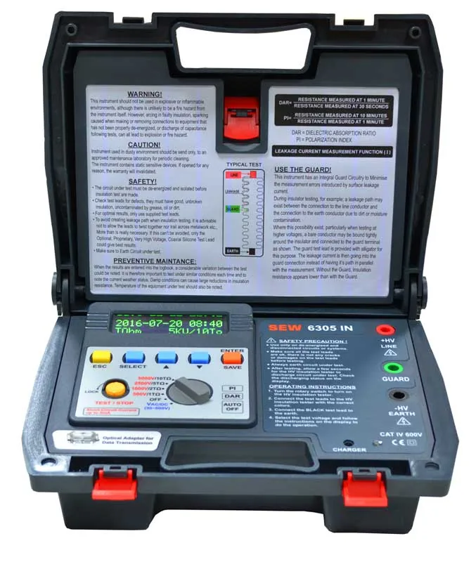 Мегаомметр SEW 6305 IN