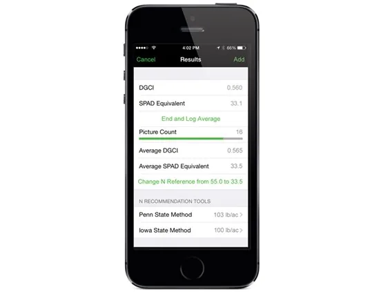 Программное обеспечение FieldScout GreenIndex+ Nitrogen