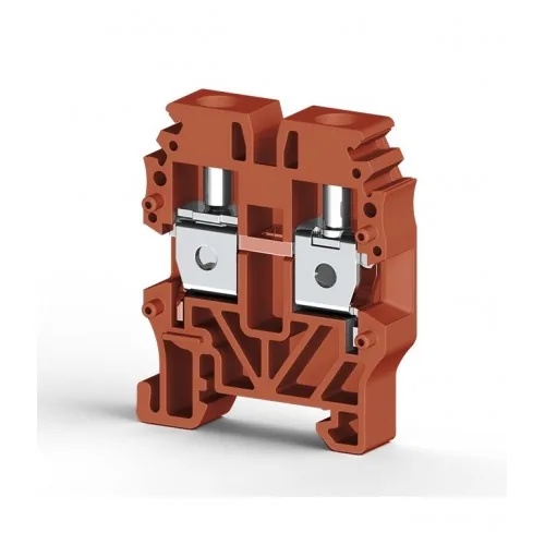 Миниклеммник винтовой 4 мм.кв красный KLEMSAN MVK 4 304434