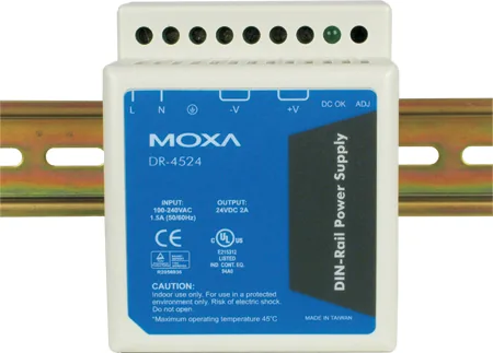 Блок Moxa DR4524 45Вт 24В 2A