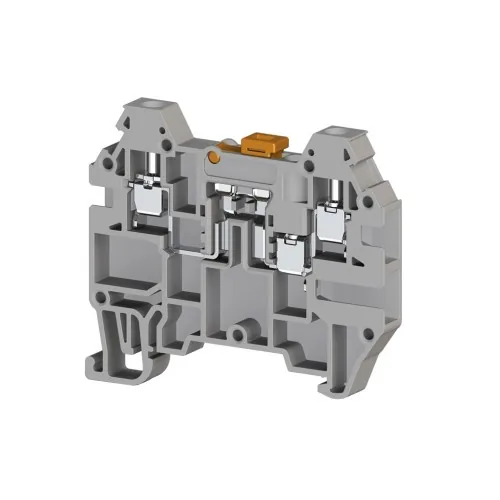 Клеммник 3-х выводной с размыкателем, 2,5 мм.кв. серый KLEMSAN AVK 2,5 EA 324949
