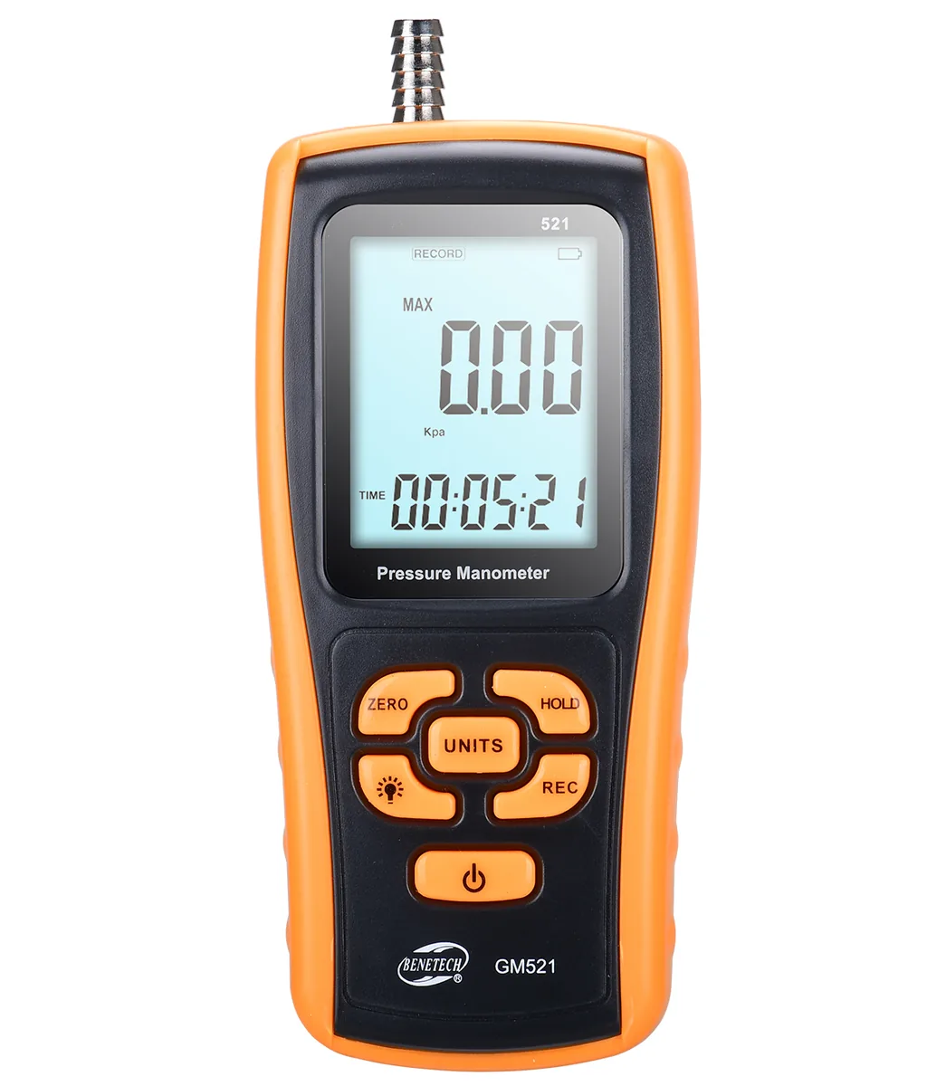 Цифровой манометр BENETECH GM521