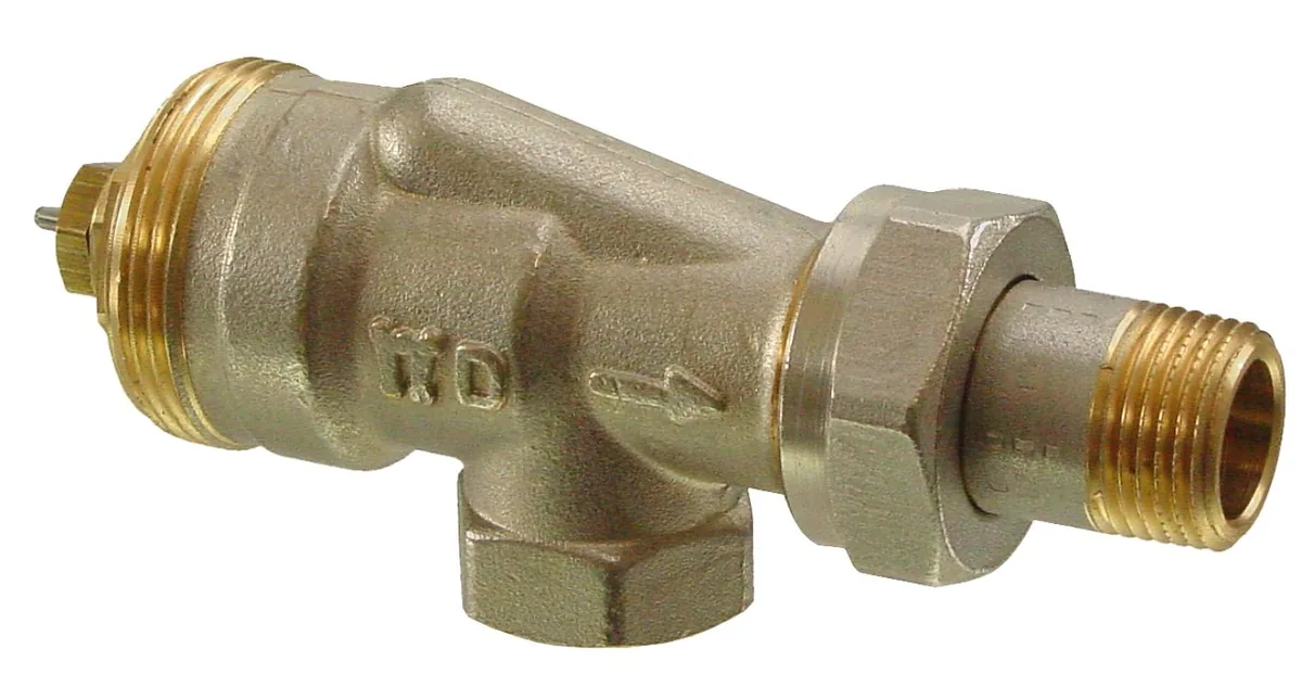 Клапан угловой радиаторный Siemens VUN210