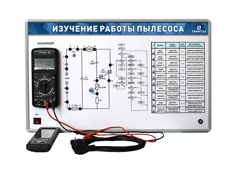Комплект Зарница изучение работы пылесоса
