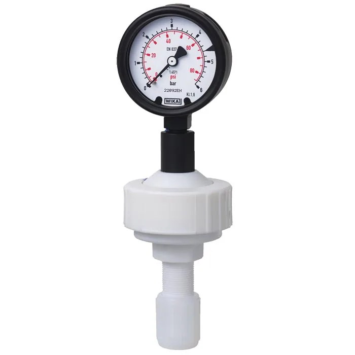 Манометр для особо чистых сред WIKA Hydra-Gauge с тупиковым присоединением
