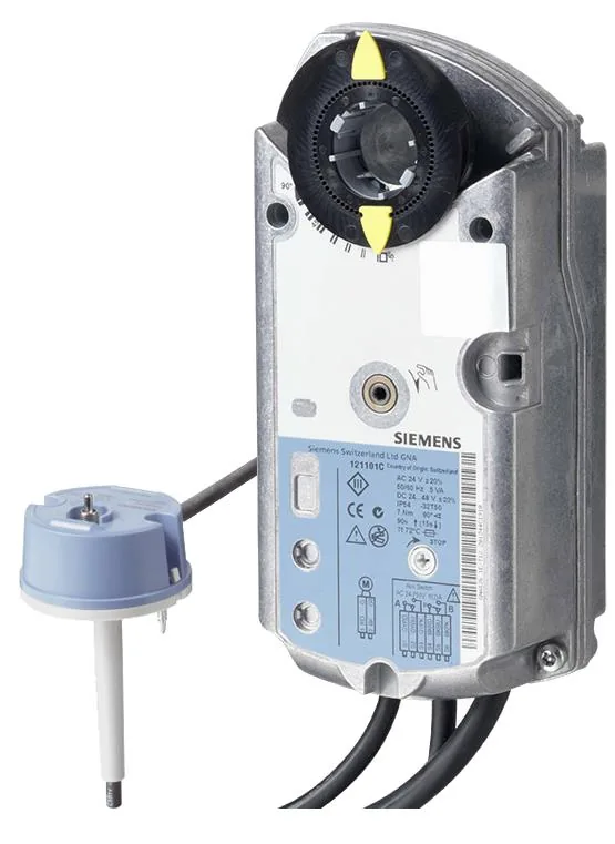 Привод воздушной заслонки Siemens GNA126.1E/10