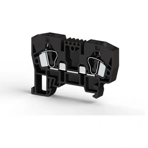 Клеммник пружинный 4 мм.кв. чёрный KLEMSAN YBK4 306235