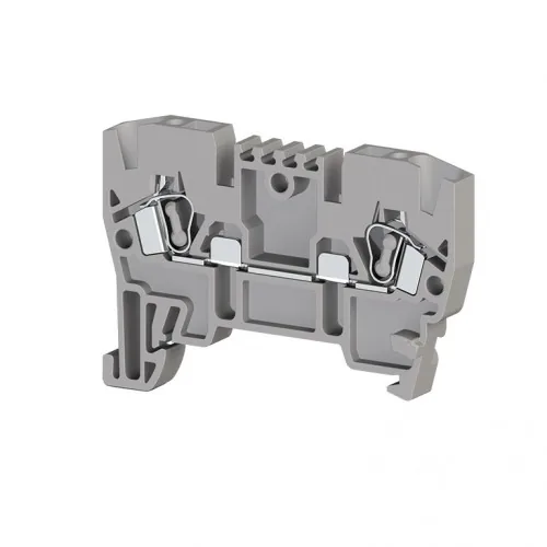 Клеммник пружинный 2,5 мм.кв. серый KLEMSAN YBK2,5 306229