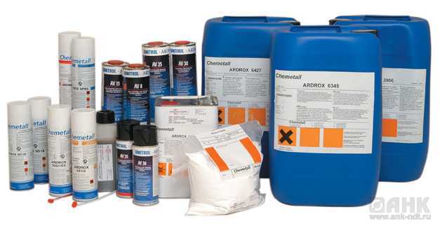 Материалы для магнитопорошковой дефектоскопии ARDROX / OVERCHECK