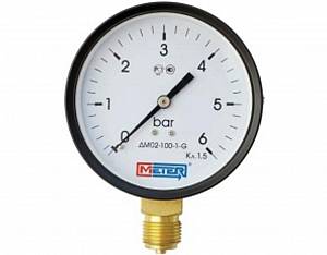 Поверка манометров показывающих METER